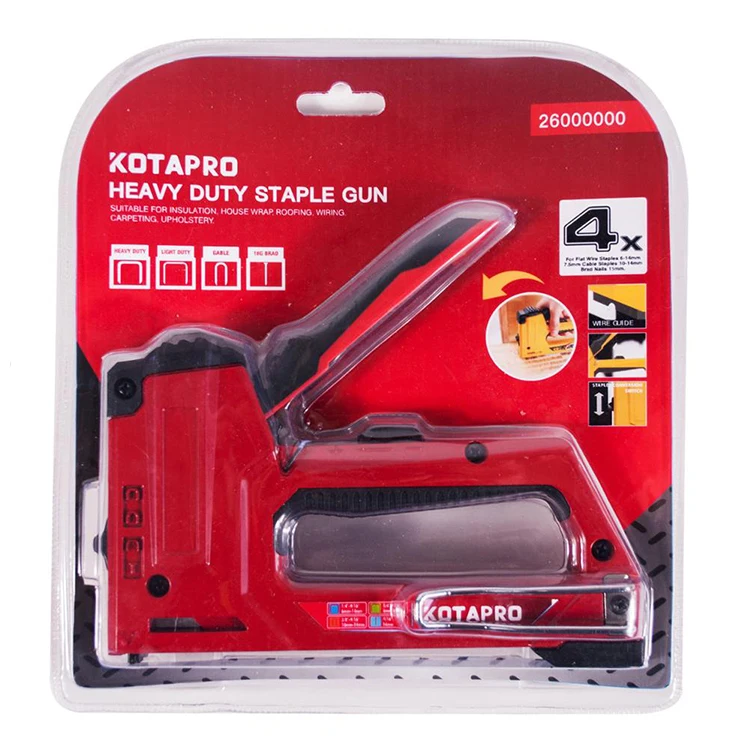 
Custom Logo 4piece Heavy Duty Manual Stapler Gun 
