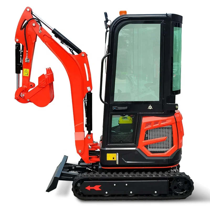 1.8tons excavator crawler Excavation depth 2000mm hydraulic pilot operation high quality parts multiple quality inspection