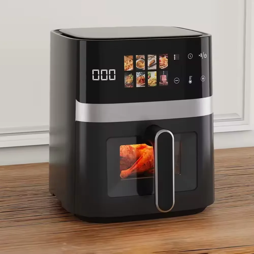 Air fryer household oven new multifunctional intelligent large capacity fully automatic French fries electromechanical fryer