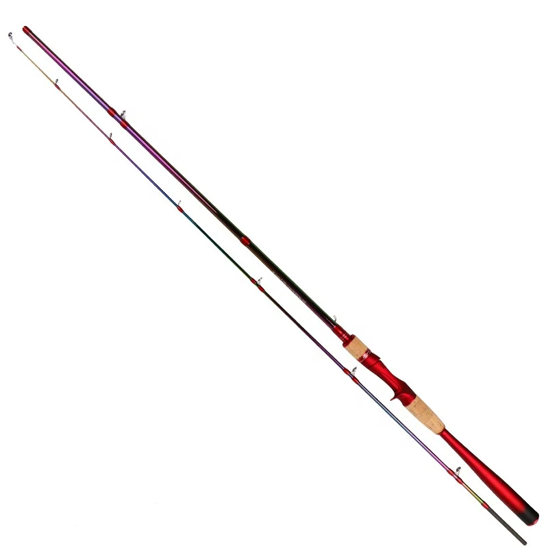 Japan Mold High Quality 2.1m/2.4m Saltwater Carbon Fiber ultralight rod cheap Spinning Pole Casting Fishing Rods