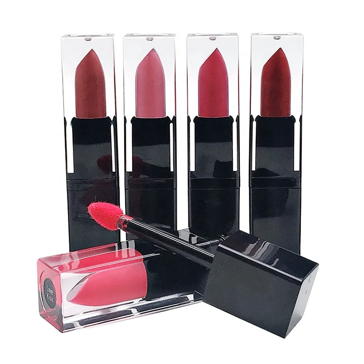 Бесплатные образцы макияжа, индивидуальный дизайн, водостойкая стойкая жидкая губная помада веганского телесного цвета, блестящая Фирменная торговая марка, макияж, матовый блеск для губ