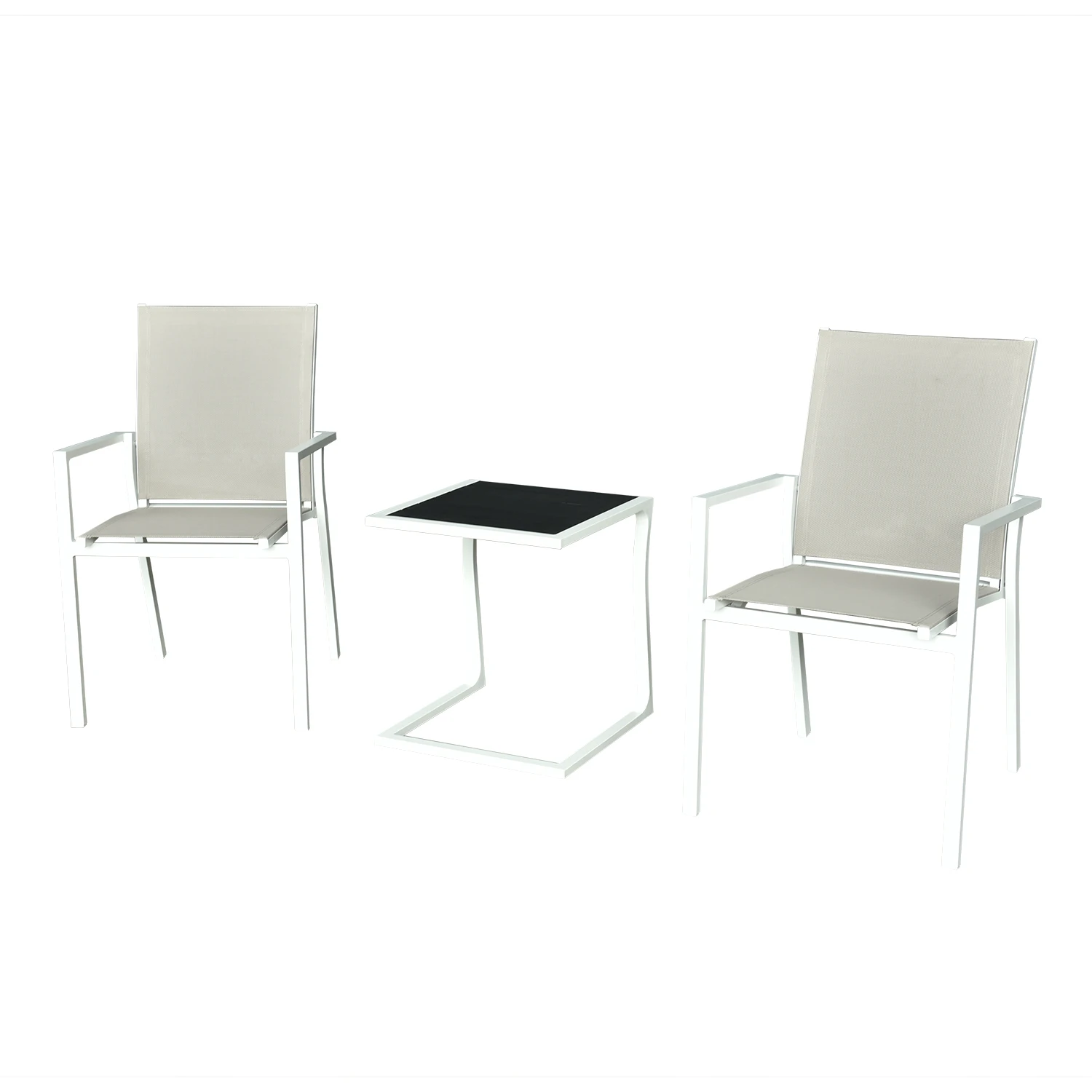 New 2021 Modern Space Saving Furniture Mini Leisure Durable Tables and Chairs for Events