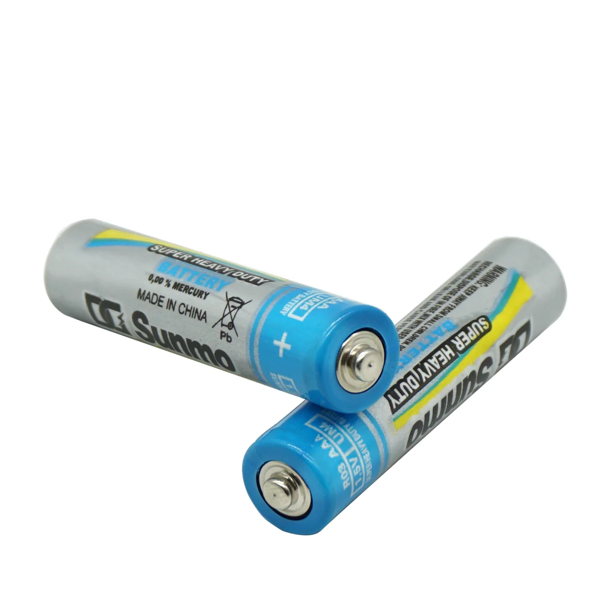  DG Sunmo Pilas 1 5 V AAA R03 R03P UM4 Углеродные цинковые сухие батареи удаленные Производители поставки под