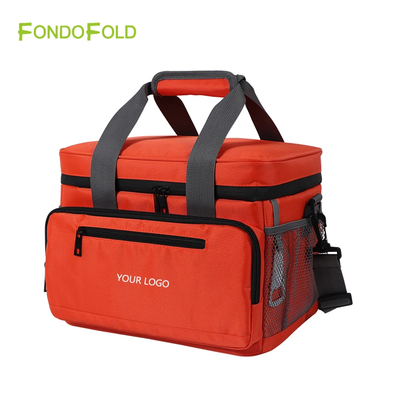 Insulated Cooler Lunch Bag Lunch Box For Men And Women With 3 Compartment Detachable Shoulder Strap And Strong Sbs Zipper