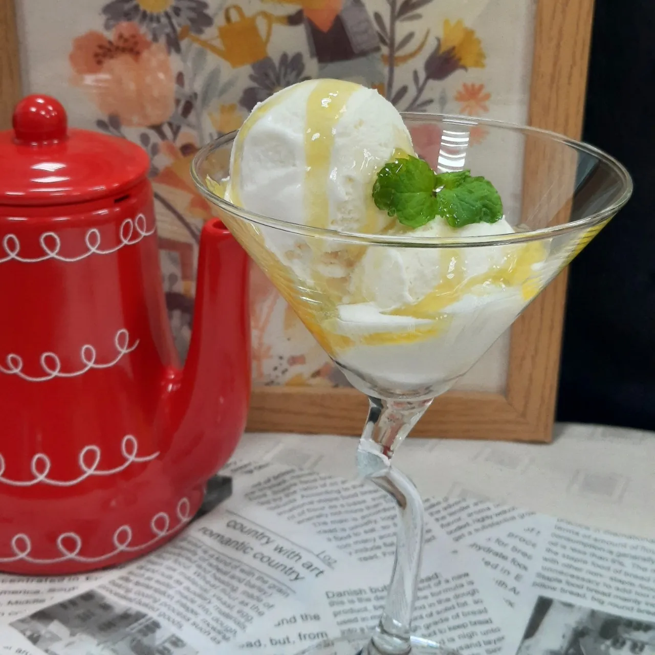 Taiwan Brand Hot Selling Healthy Beverage Good Taste Mango Jam 4Kg Drizzle Over Ice Cream