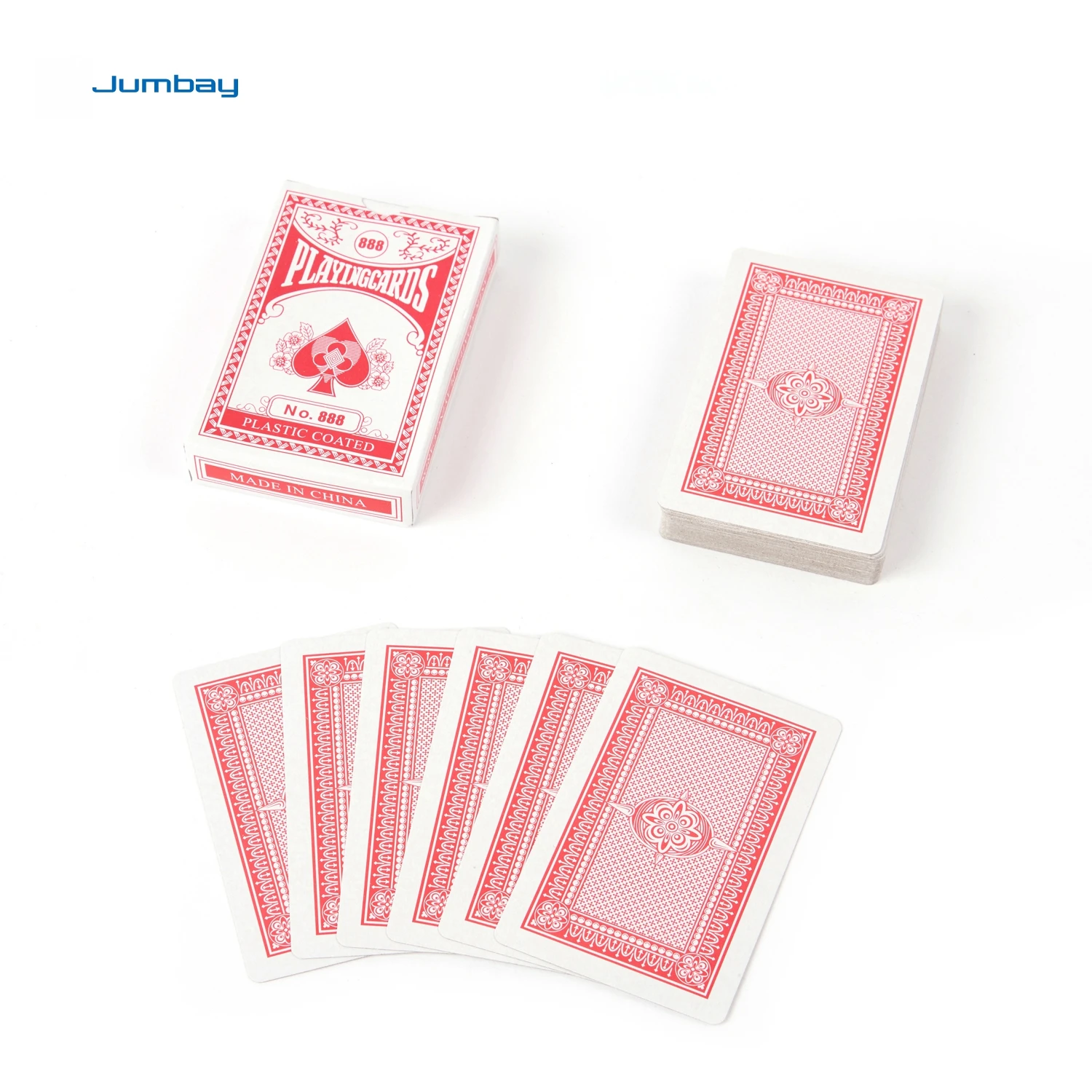 Casino poker cards with good quality made in china cheap playing cards printing service
