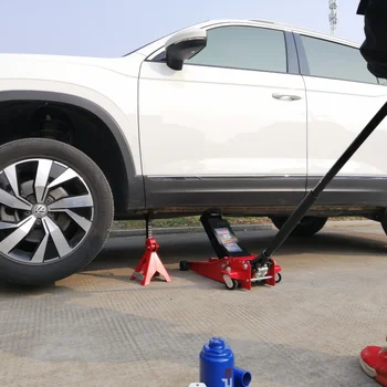 Garage Equipment Hydraulic Lift Cars Jack 4 Tons Flooring Jack Car Mover