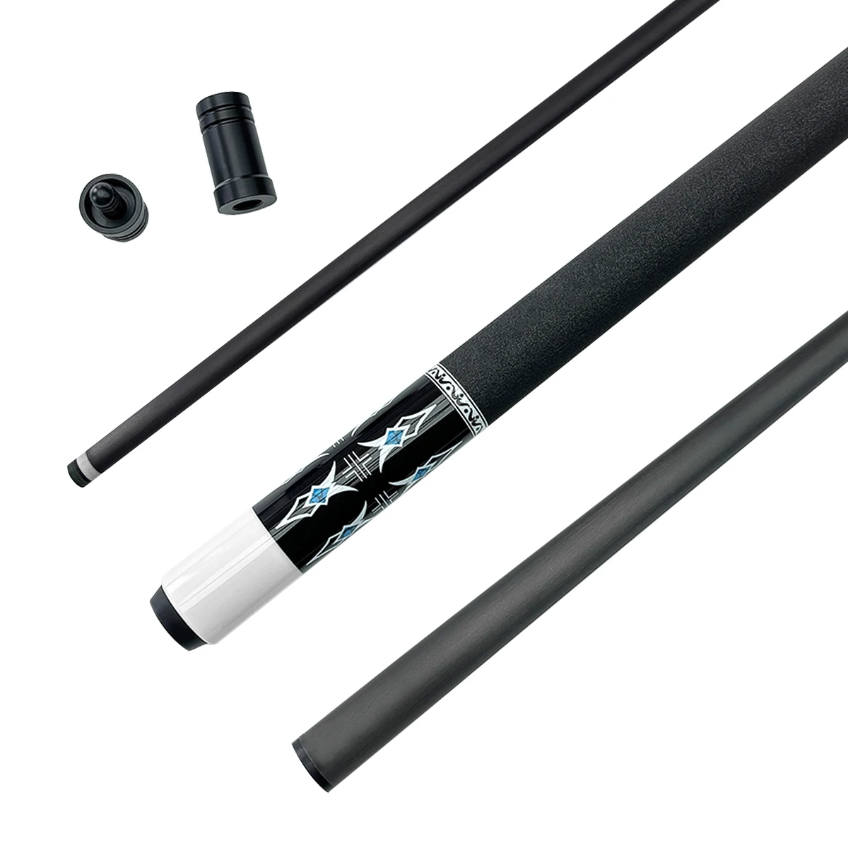 Durable High Quality Two Piece Cue Stick Carbon Fiber Snooker & Billiard Cues Professional Billiard Cues