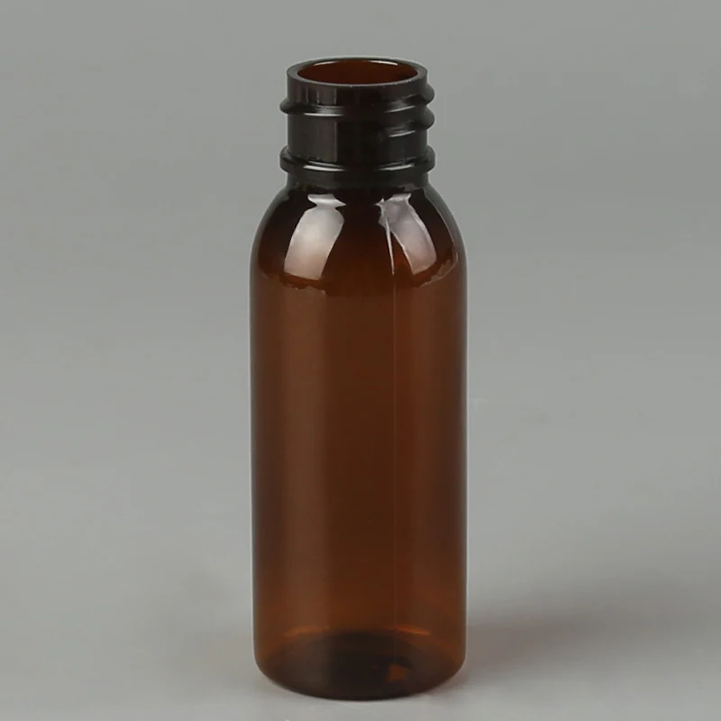 Top quality customized animal medicine plastic bottle HDPE brown medicine bottle