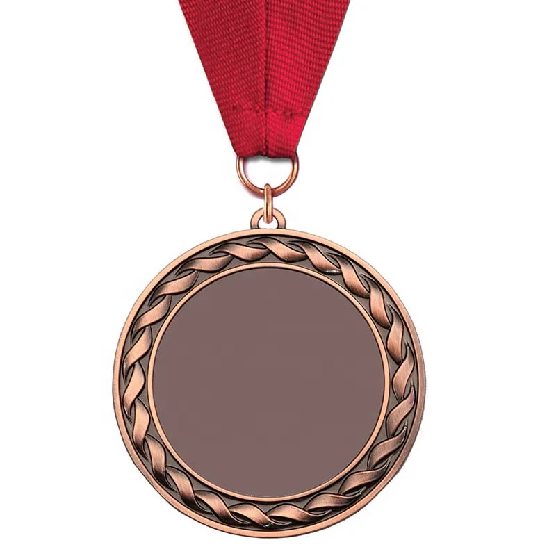 Sports Medal Maker Gold Silver Bronze Metal Medallions Simple Blank Manufacturer in China Medal Display Europe Custom Medals