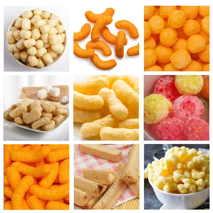 Corn Snack Food Extruder  Machine