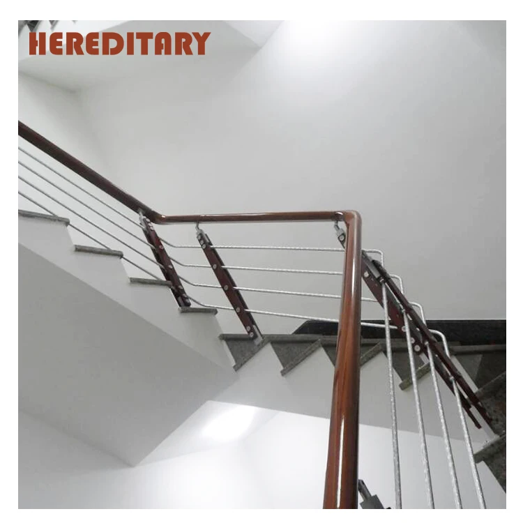Luxury steel wood baluster designs for stair or balcony railing