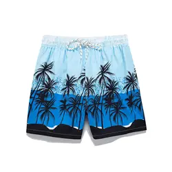 Taslan Shorts De Hombre Wholesale Fashion Casual Hawaiian Digital Printing Graphic Breathable Polyester Summer Beach Men Shorts