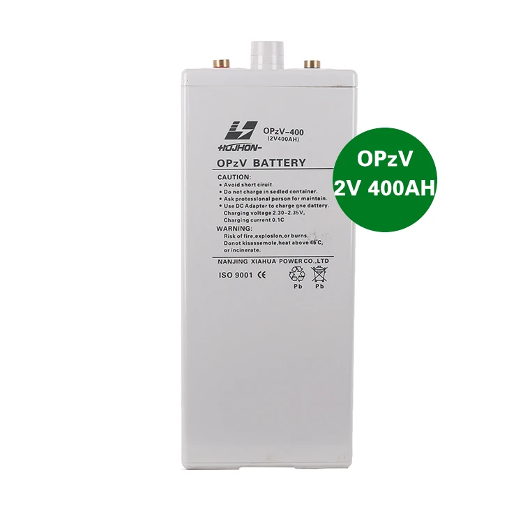 OPZV 2V 400AH Deep Cycle Solar System Lead Acid  Battery Free Maintenance For Home Use