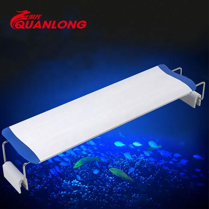 Quanlong Wholesale aquarium light plant full spectrum super thin fish tank clip light