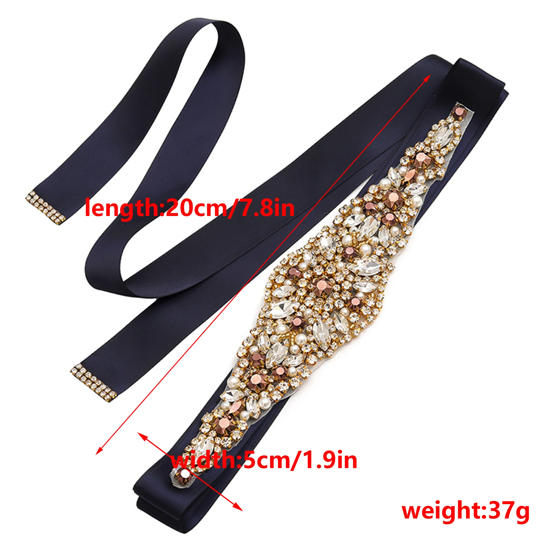 Tik Tok off-white beaded Diamond Flower Elegant Woman Belts Fashion Design Rhinestone Belts For Dress Wedding Bridal Pearl Belt