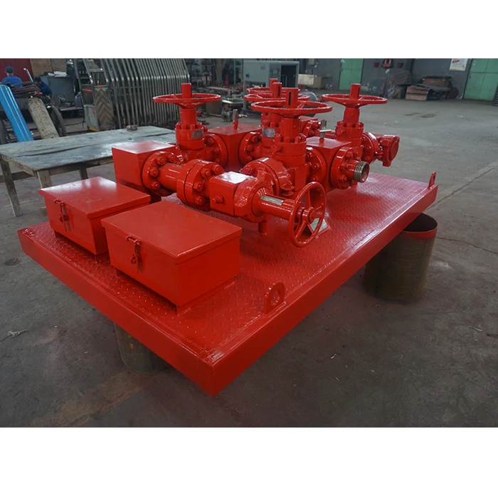  Oilfield H2S service 5 valves choke manifold / API