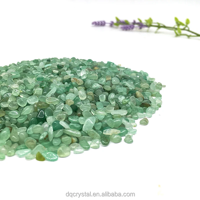 Wholesale Natural Gravel Chips High Quality Green Aventurine Colorful Crystal Raw Stone for Decoration and Gifts