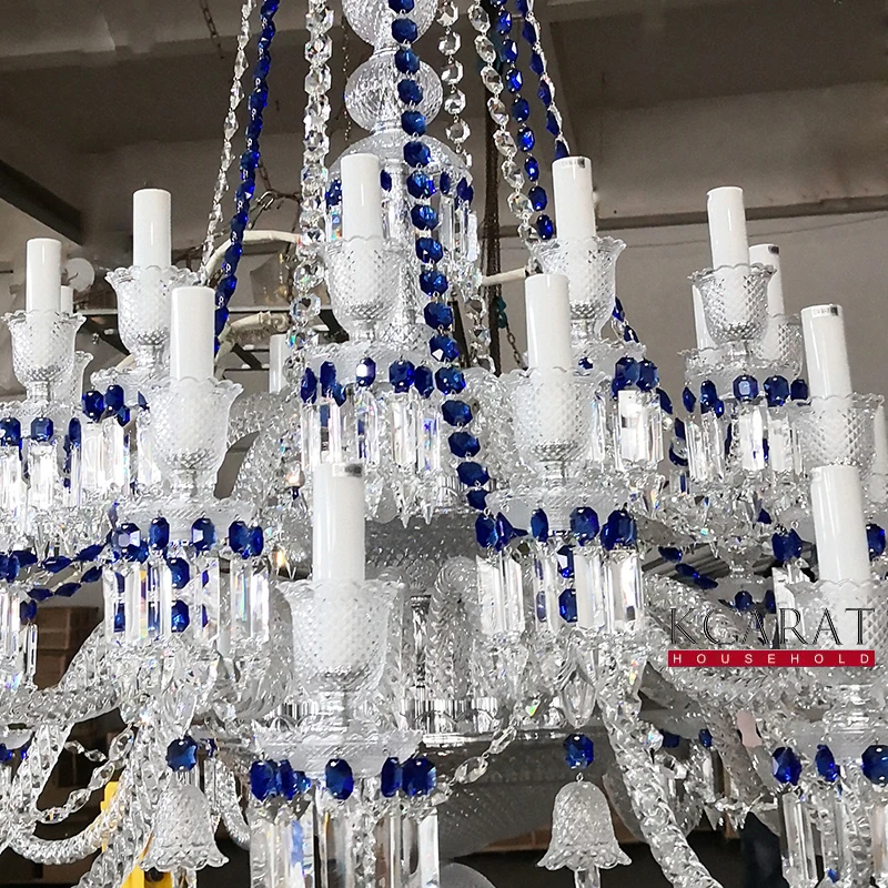 36 lamps Luxury  Chandelier crystal chandelier French style  Indoor Decorative chandelier  LED Light for hotel