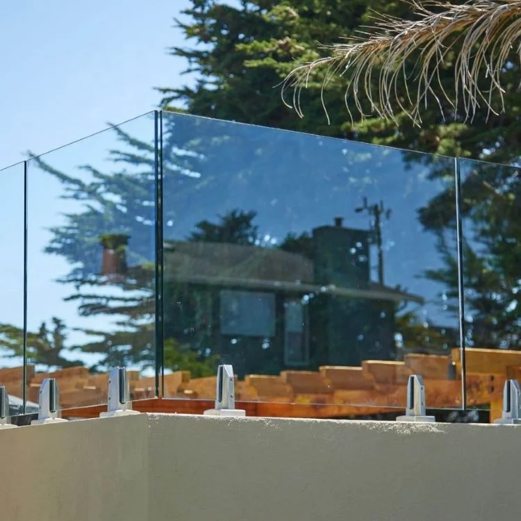 Ограждение для бассейна класса ss 316, стеклянные перила для бассейна