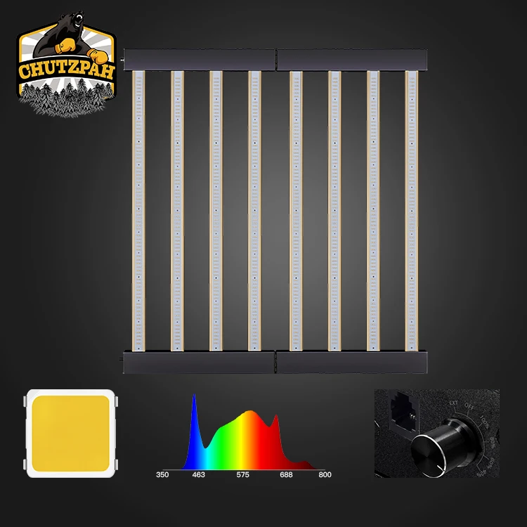 Hot selling indoor greenhouse cultivation high ppfd 2.8umol/j lm301 strips 720w 630w grow light