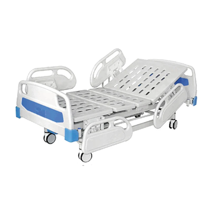 Hospital furniture two function 2 cranks manual hospital bed