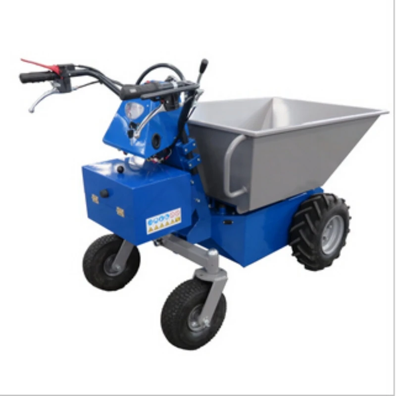 China OEM customized articulated battery 4 wheels 500kg electric mini dumper minero