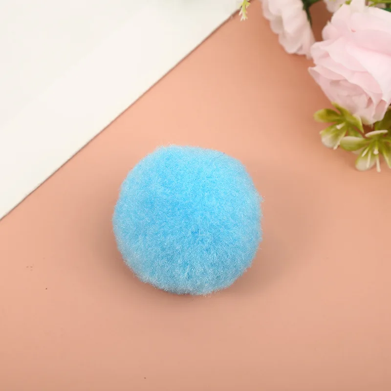 Wholesale 1/1.5/2/2.5/3cm Soft Polypropylene Pom Poms Ball Accessories Christmas Snow Pompom Ball Decoration Crafts