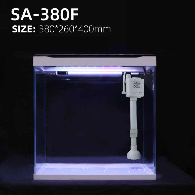 43/66L Glass Fish Tank Aquarium Landscaping Small Fish Tank Clear Table Aquarium