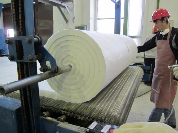 Ceramic Fibre blanket heat Insulation material 1260 ceramic fiber wool roll Insulation