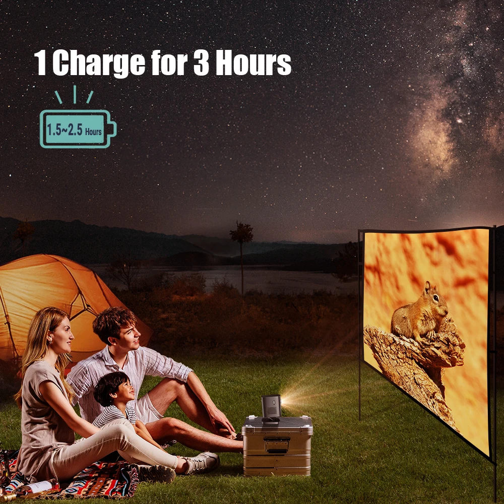 BYINTEK P19  Smart  DLP Mini Pocket Projector Android WIFI Portable Proyector Beamer 4K 3D Home Cinema Pico Projectors