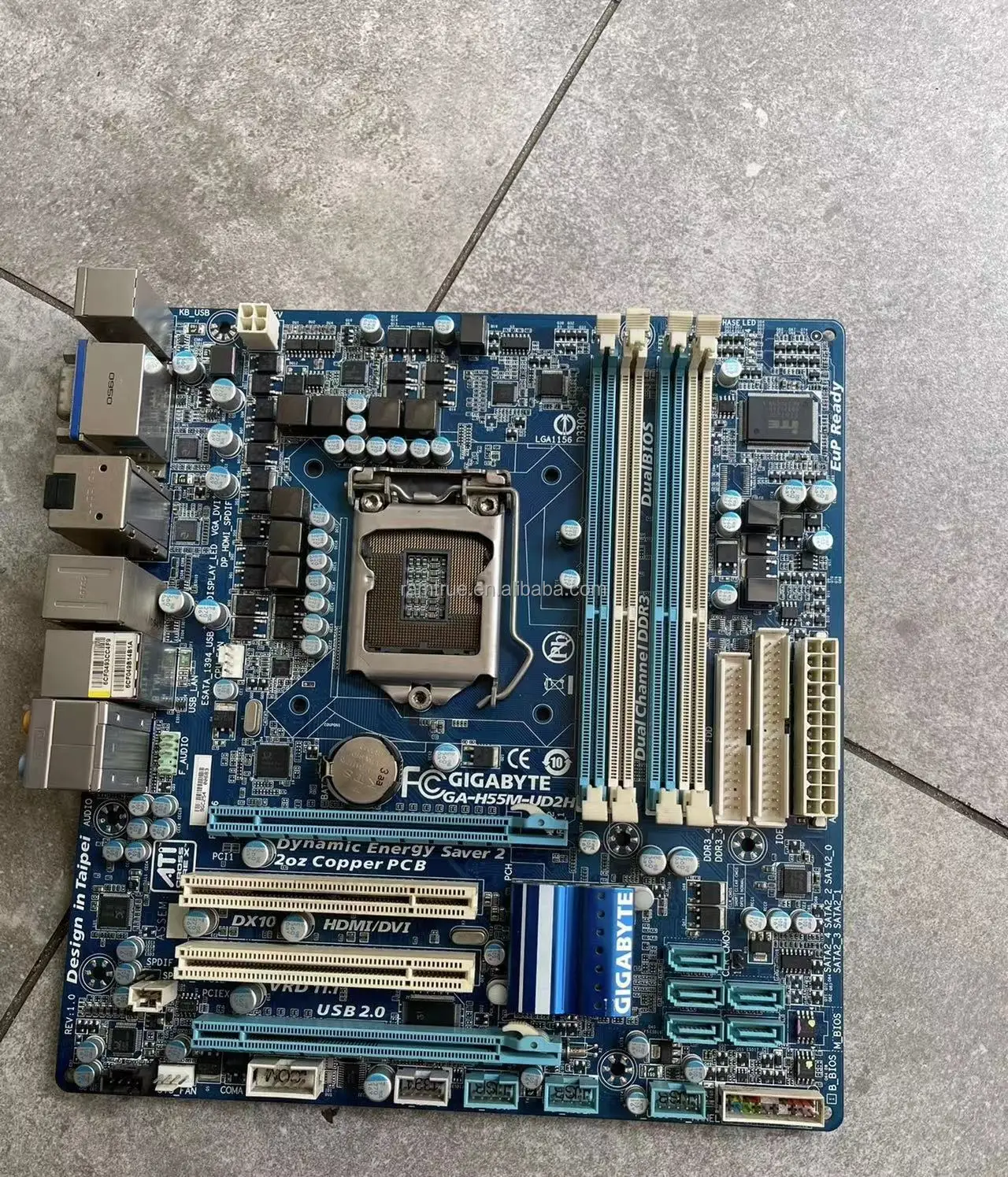 Wholesale brand  chipset DDR3 h55 motherboard