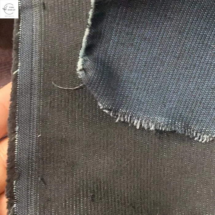 China textile woven polyester cotton corduroy fabric 16 wales for kids garments stock lot coat and trouser