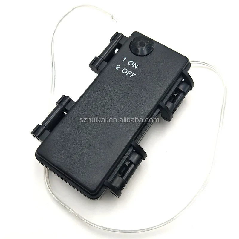 Hot Selling AA 2/3/4/6 coil waterproof battery holder case high quality ABS battery holder timer