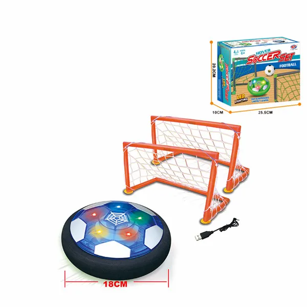 Soccer Boy toys with colorful LED lights and soft foam cushioned indoor floating rechargeable soccer balls