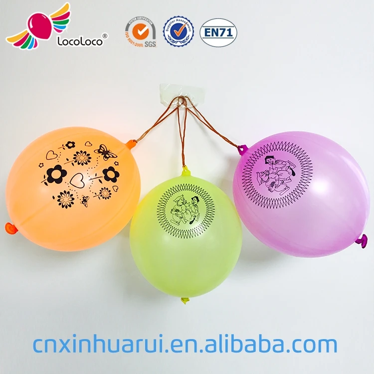 2025Factory Price HEB Manufacturer Punch Balloons for Kids Toys Gifts Punching Plastic Rubber Hand Made Punched Baloons/Balon