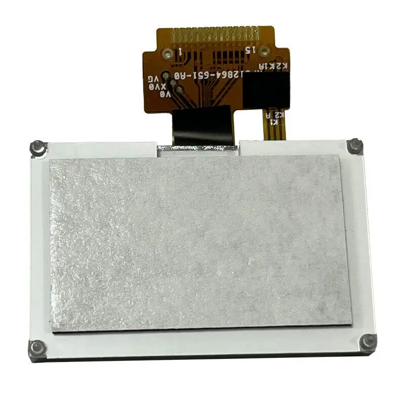 Monochrome 12864 Cog Lcd Display FPC Transflective Lcd Screen Panel Replacement Displays Small Programmable Custom Lcd Display