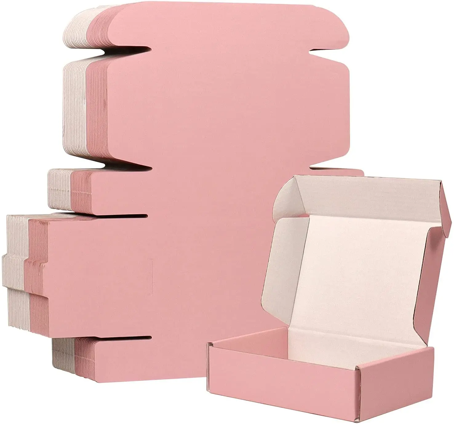 Eco Friendly 4 Color Printing Corrugated Box Shoes Packaging Shipping Boxes
