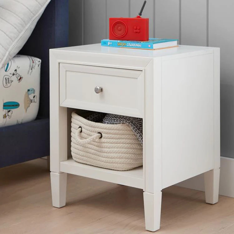 Hot selling nightstand cheap bedside cabinet furniture with drawers wholesale price