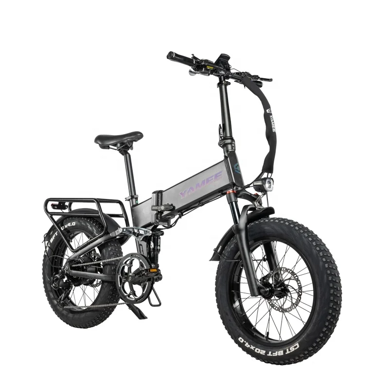 Yamee Fat Bear 750S 2 seat electric bike electric bicycle e bike 48v battery folding fat ebike