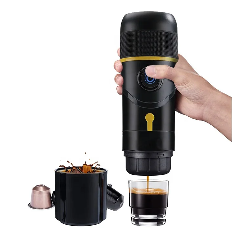 New design Camping Home travel Car USB coffee maker capsule & Powder automatic espresso electric drip portable coffee makers