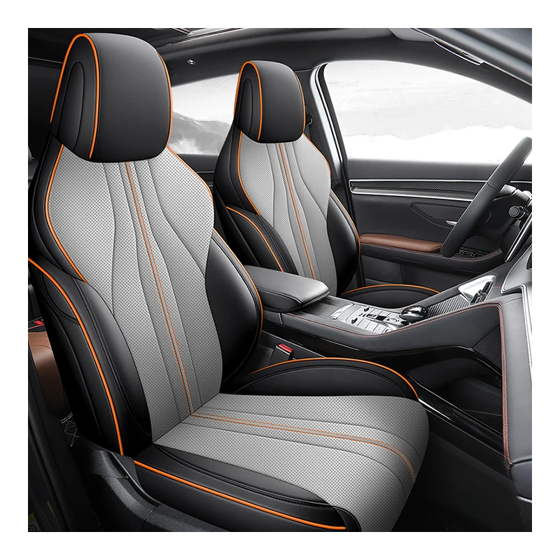 Seat Kit For 2020-2025 BYD Song Plus BYD Sealion 6 Australian Custom Full Car Seat Cover Leather Front and Rear Full Set