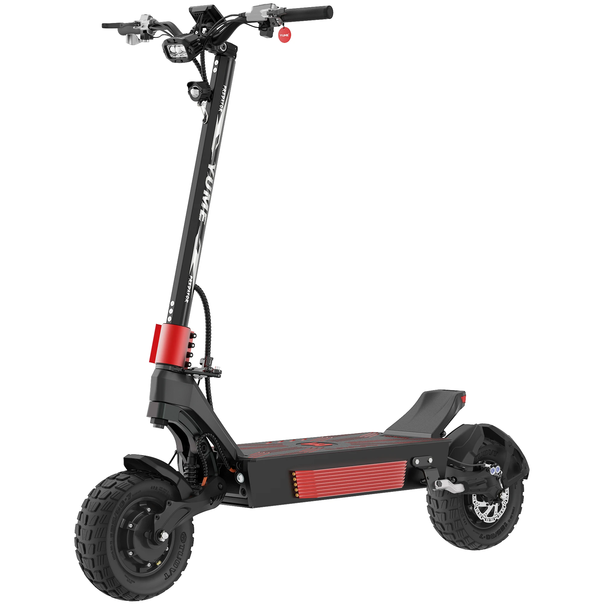 YUME Predator C-shaped suspension 72v fat tire escooter adult foldable electric 8000w scooter with long range US stock