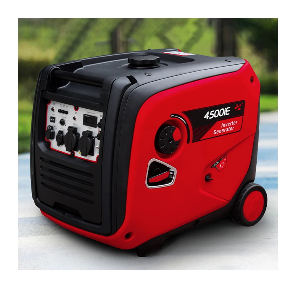Gas Powered House 220V Silent Gasoline Generator for Home / Portable Inverter Power 4 kVA Electric 5kW 4.5 kVA Petrol Generator