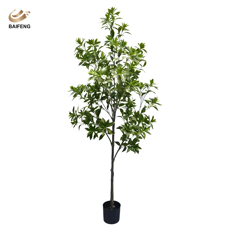 Japanese andromeda  Artificial Plants Faux Tree with Natural Leaves Japanese andromeda