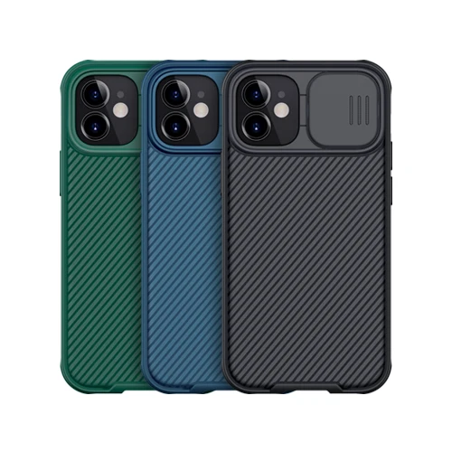 Nillkin for iPhone 11 12 13 14 Pro Max Camshield Pro Case Hybrid Tpu Bumper PC Slide Cover Lens Protection Phone Case