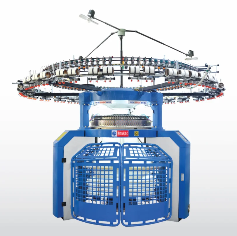 WANBAO Donuble Knit Interlock Rib Circular Knitting Machine