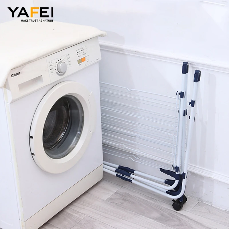Clothes Accessories Winged Foldable 3 Layers clotheslines Stand Drying Rack Laundry folding clothes drying rack