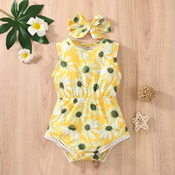 New Design Newborn Cotton Summer 2022 Infant Romper Bodysuits New Born Baby Girl Manufactures Clothes