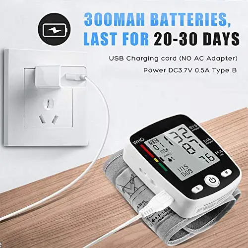 Changkun Brand CK-W355 Wrist Portable Blood Pressure Monitor Sphygmomanometer Tensiometro Digital